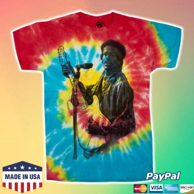 Trending Rainbow Spiral Shirt Authentic Hendrix Shop Merch Store
