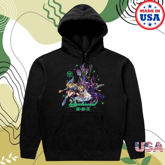Official Hypland Clothing Merch Store Hypland Yugioh Generations Pullover Hoodie (Black)