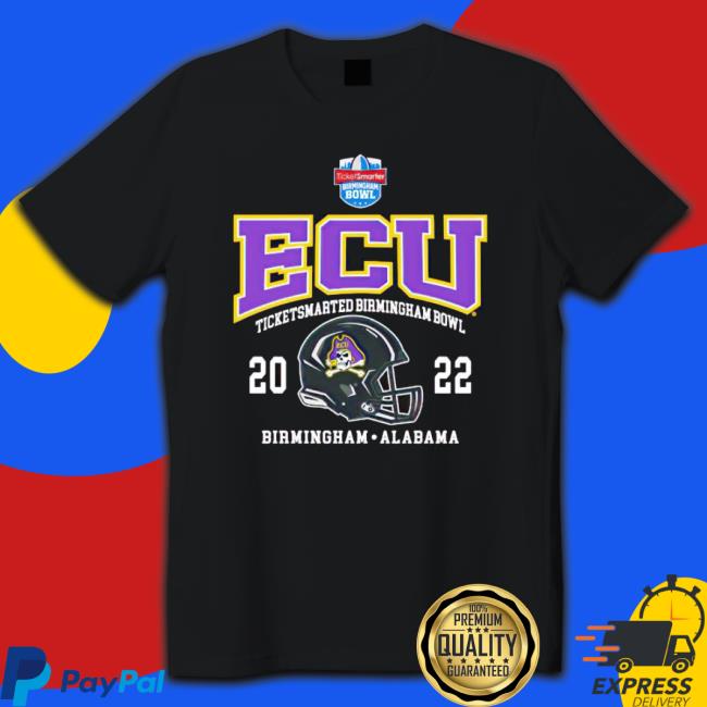 East Carolina Pirates 2022 Birmingham Bowl Crewneck Sweatshirt East Carolina Pirates 2022 Birmingham Bowl T-shirt