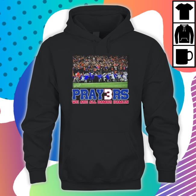 Buffalo Bills Prayers We Are All Damar Hamlin T-Shirt Buffalo Bills Prayers We Are All Damar Hamlin Shirts