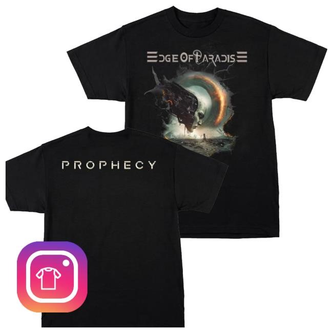 Official Napalm Records America Merch Store Edge Of Paradise - Prophecy Tee Shirt