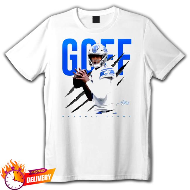 Jared Goff Detroit Lions Signature 2023 Tee