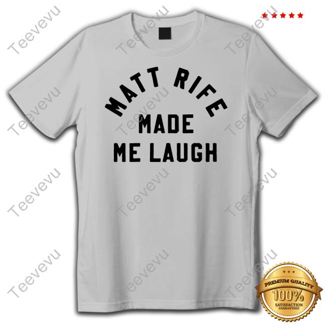 Official Matt Rife Made Me Laugh Hoodie