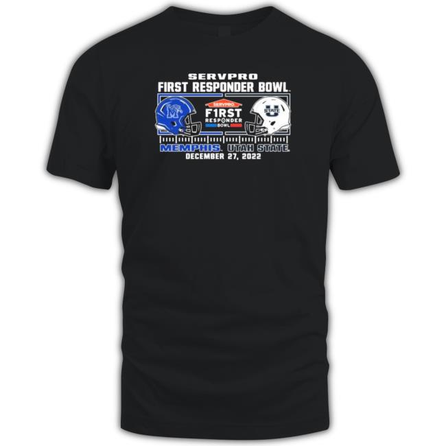 Memphis Tigers Vs Utah State Servpro First Responders Bowl 2022 shirt