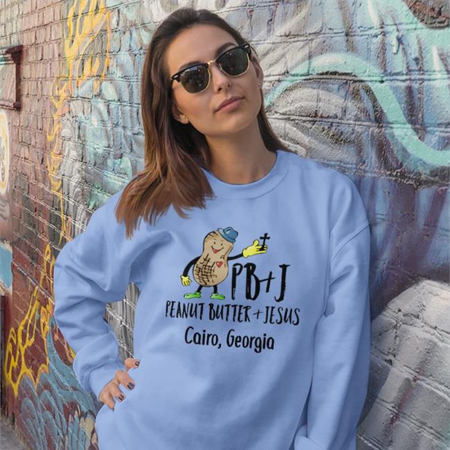 Peanut Butter Jesus Cairo Georgia Shirt Pbj Goodshirts