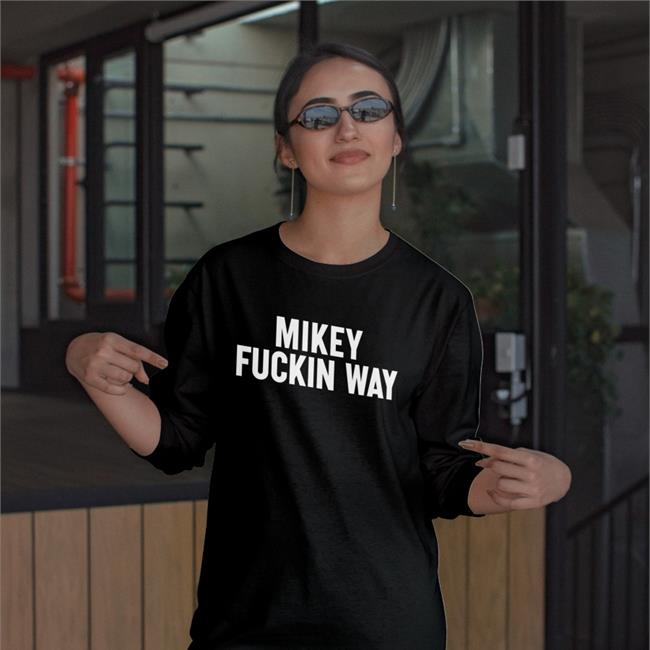 Mychemicalromance Merch Mikey Fuckin Way T-Shirt Frank, Ray, And Mikey