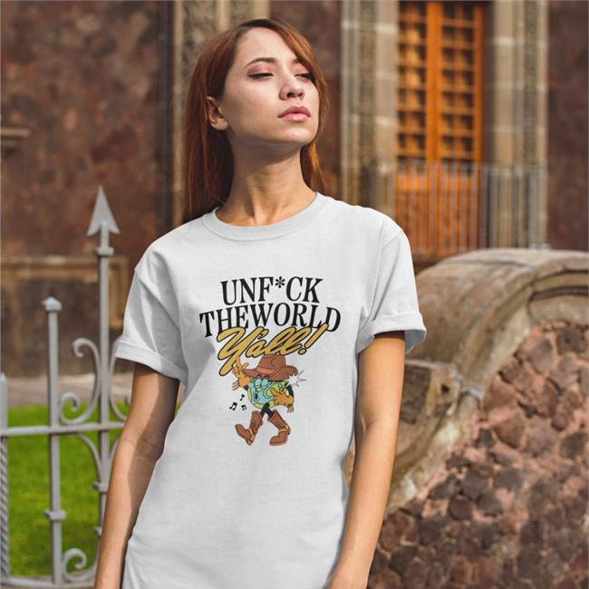 Unfucktheworld Ya’Ll Merch Unfuck The World Y'all Hoodie Sweatshirt Angel Olsen