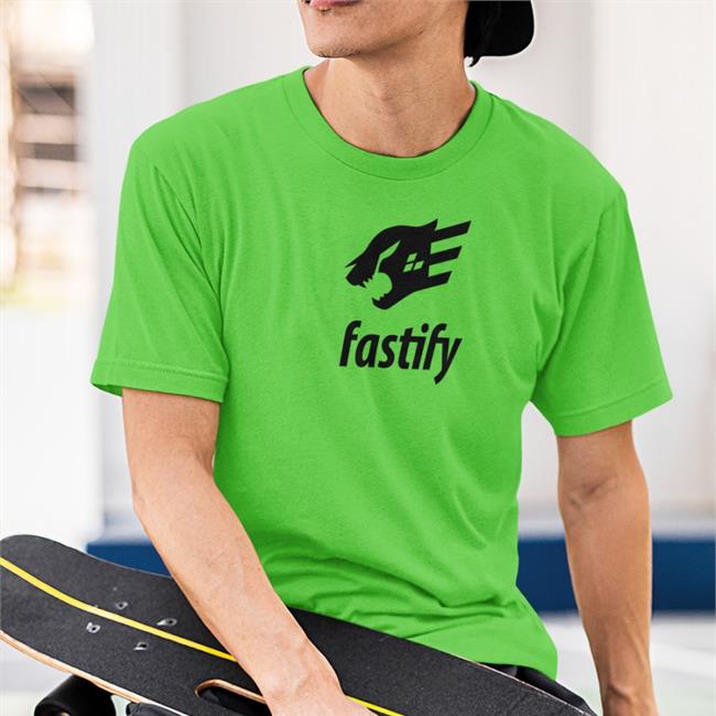 Matteo Collina Wearing Fastify Hoodie