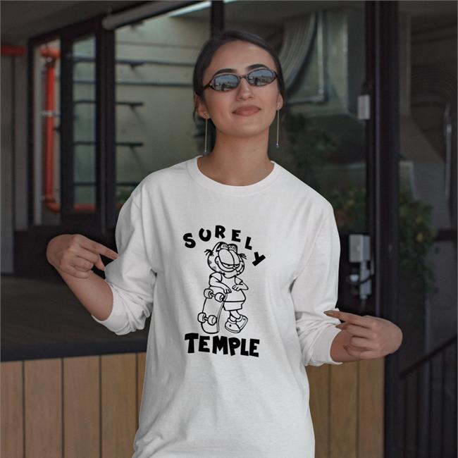 Funny Surely Temple Garfield Shirt