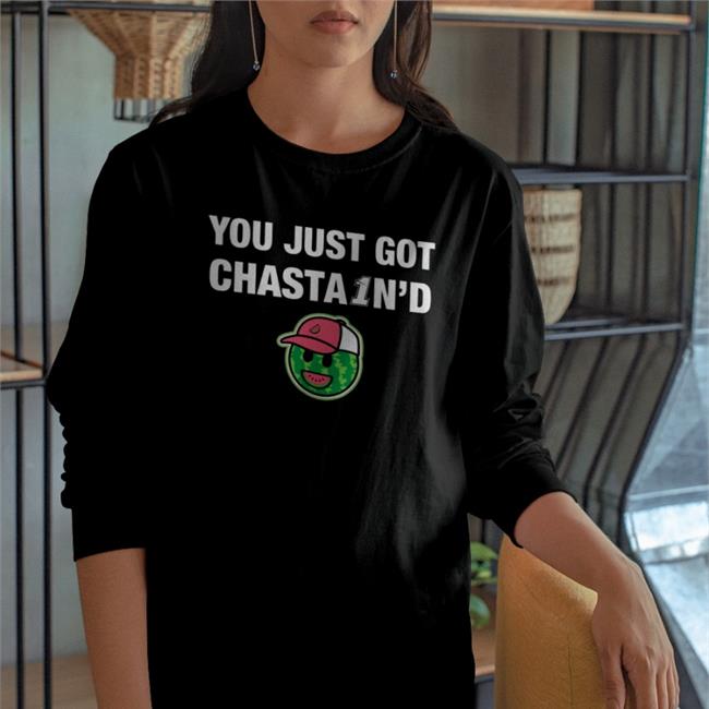Nascar Memes You Just Got Chasta1n'd Sweatshirt Chastain