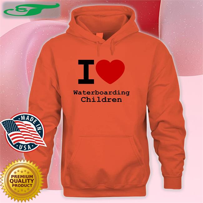 Shirts With Threatening Auras I Love Waterboarding Children Sweatshirt