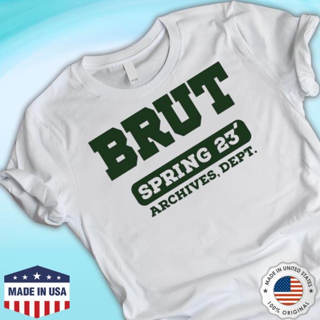 Brut Spring 23 Archive Dept Long Sleeve T Shirt Brut Spring 23 Archive Dept Long Sleeve T Shirt