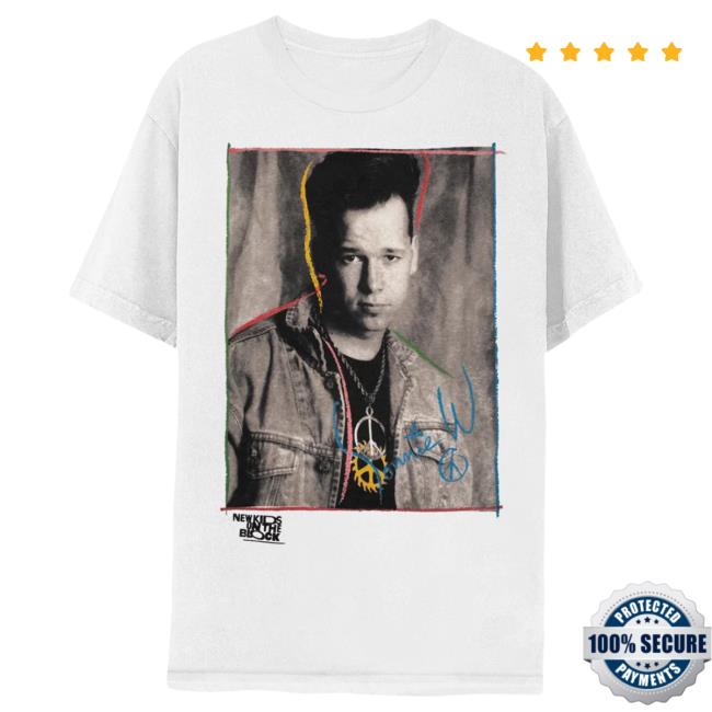 Official Merch Bar New Kids On The Block Store Donnie Vintage Photo Hood MerchBarNewKidsOnTheBlock Nkotb