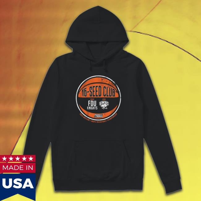 Umbc And Fdu 16-Seed Club 2023 Division I Men’S Basketball Championship T-Shirt Umbc And Fdu 16-Seed Club 2023 Division I Men’S Basketball Championship T-Shirt