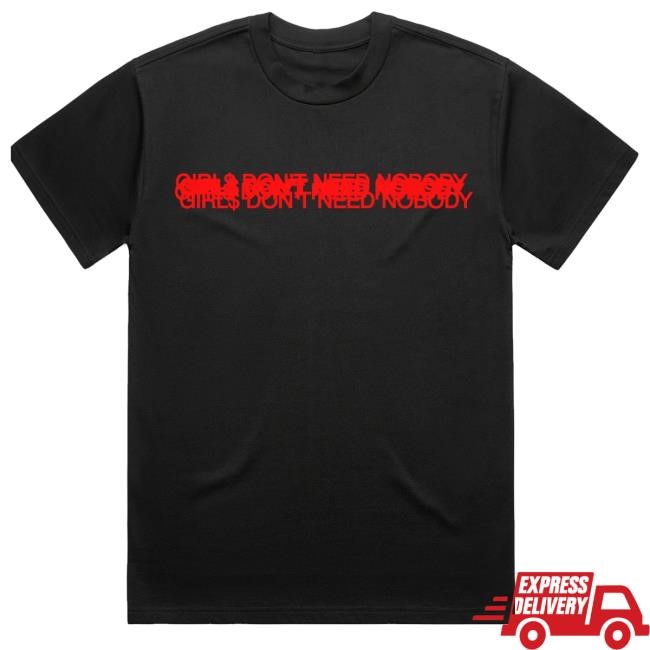 Official Dom Dolla Merch Don't Need Nobody Repeat Hooded Sweatshirt
