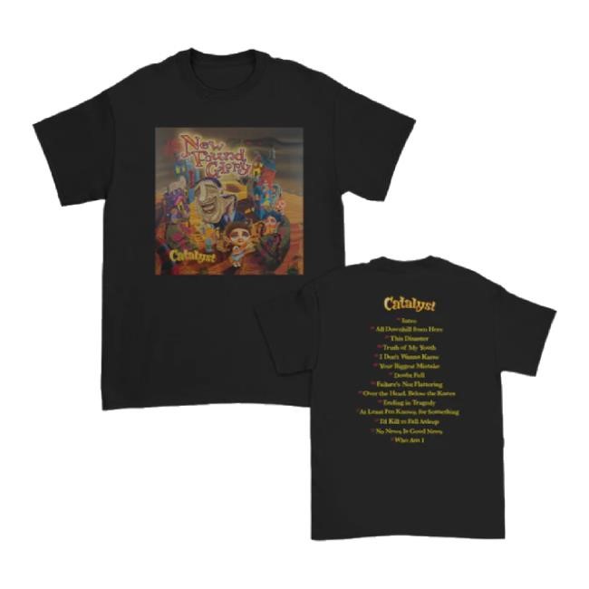 Trending Catalyst Album Cover Long Sleeve T Shirt (Black) New Found Glory Stuff Shop Merch Store
