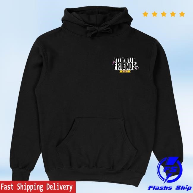 All Your Friends Festival Merch Left Chest All Over Basketball Jersey