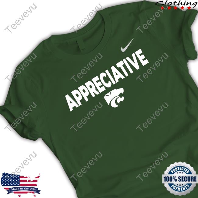 Coach Jerome Tang Wearing Appreciative K-State Shirt