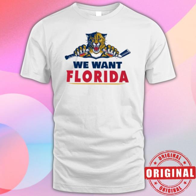 Official Tiger We Want Florida Shirt Official Tiger We Want Florida Shirt