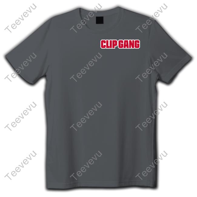 Paul George Wearing Clip Gang Shirts