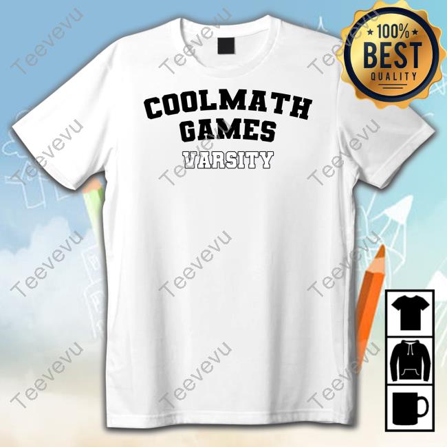 Coolmathgames Shop Coolmath Games Varsity T-Shirt