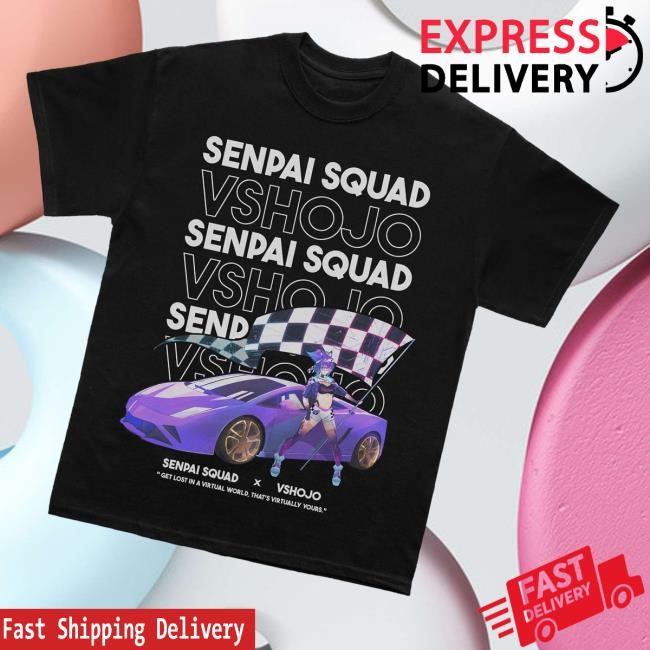 Vshojo X Senpai Squad: Projekt Melody T-Shirt