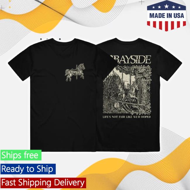 Trending Bayside Merch Store Not Fair Black Sweatshirt Bayside Shop