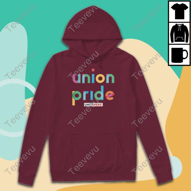 Union Pride Unitehere T Shirt Unitehere Store Union Pride Long Sleeve Tee