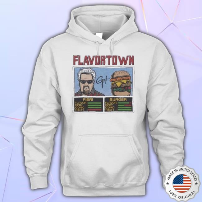 Flavortown Jam Fieri And Burger T Shirt