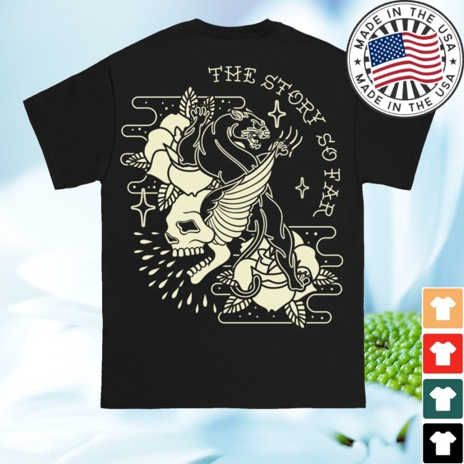 The Story So Far Skull Panther Black Crewneck Sweatshirt