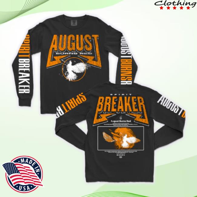 Official August Burns Redtour Merch Store Spirit Breaker Unisex Sweatshirt Augustburnsredtourmerch Shop