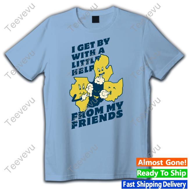 Thicc Van Exel I Get By With A Little Help From My Friends Hooded Sweatshirt