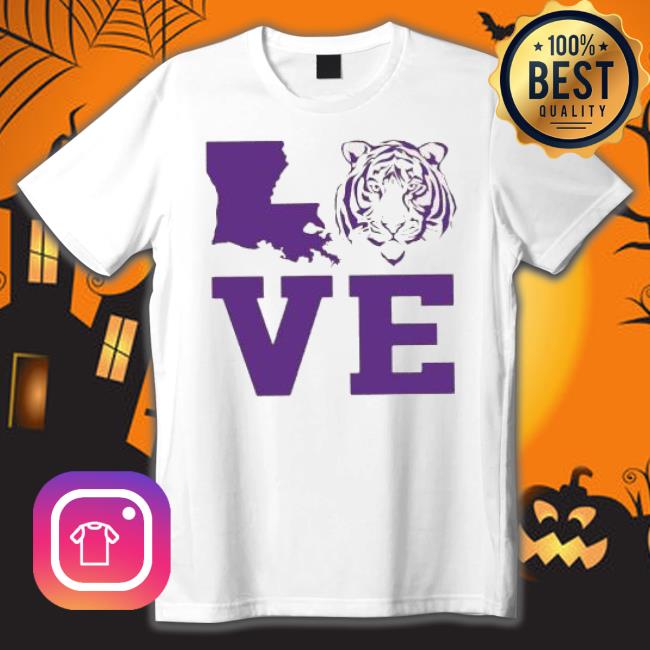 Lsu Tigers Louisiana Love Tiger Shirt