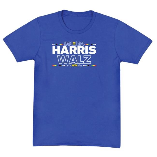 Human Rights Campaign Merch Harris Walz T-Shirt