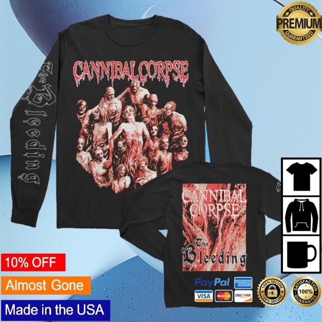 Cannibal Corpse The Bleeding Shirt Cannibal Corpse Merch