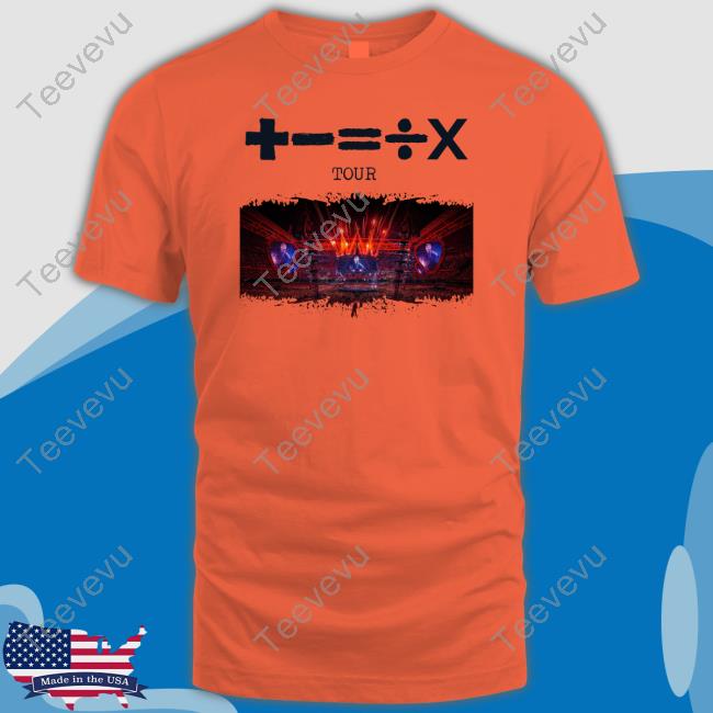 Ed Sheeran Merch Mathematics Tour 2023 Shirt