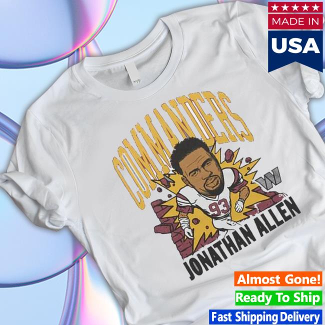 Washington Commanders Jonathan Allen Caricature Hoodie Washington Commanders Jonathan Allen Caricature shirt
