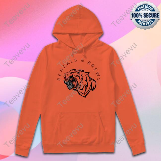 Bengals And Brews Can Crusher With Text New Shirt