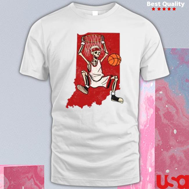 Skeleton It’S Just Basketball Shirt