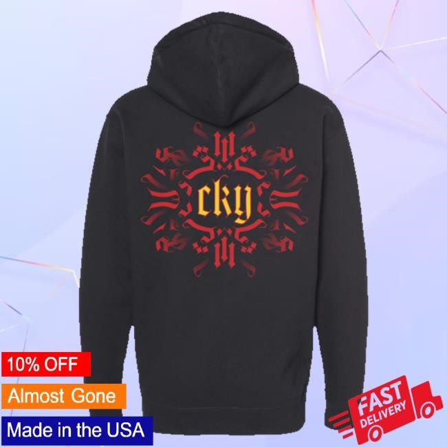 Cky Store Merch Script Zip-Up Crewneck Sweatshirt Trending Cky Store Merch Script Zip-Up Tee Shirt