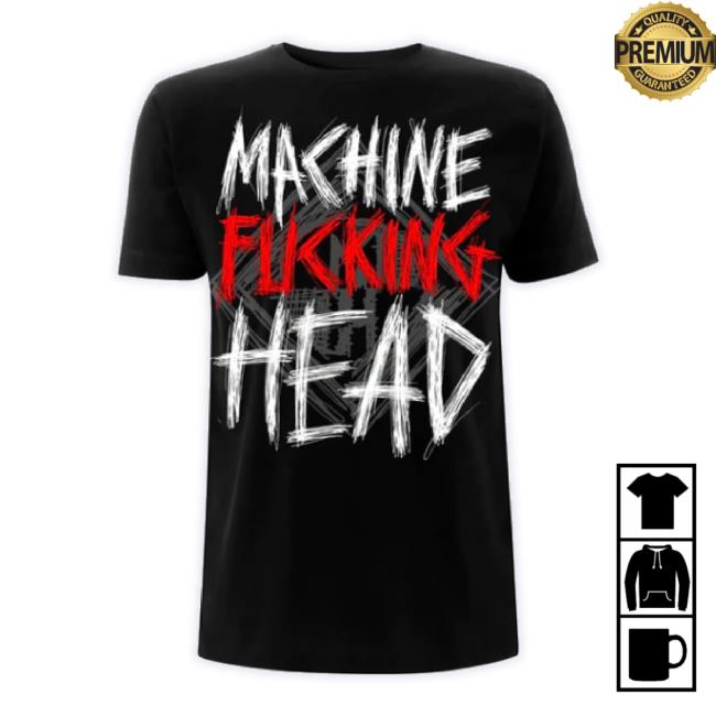 Official 24Hundred Merch Store Machine Head Bang Your Head Classic Shirt 24Hundred Shop