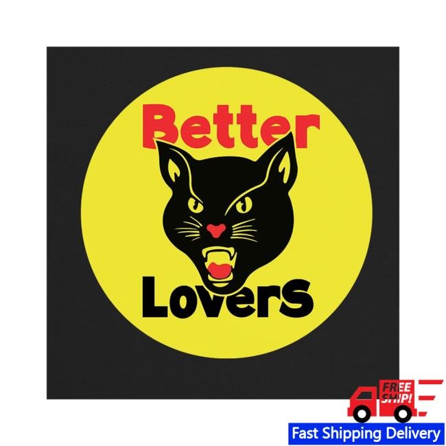 Betterloversband Store Better Lovers Black Cat Bootleg Shirt