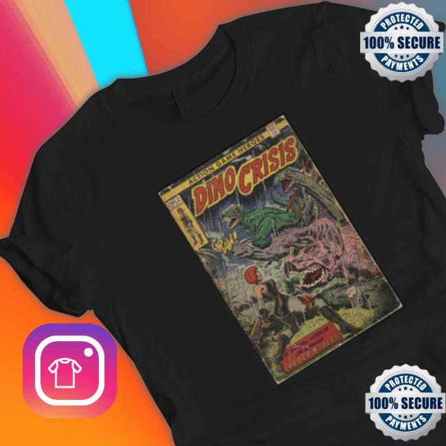Dino Crisis Comic Cover Fan Art Poster T-shirt