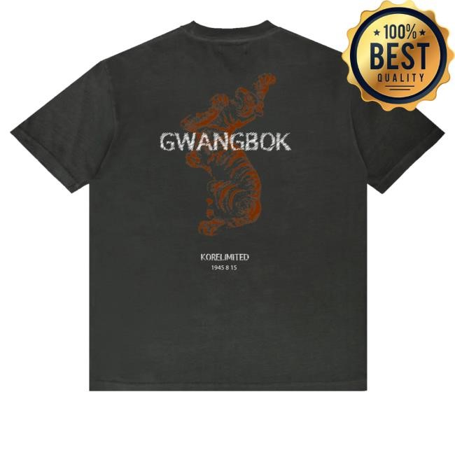 Kore Limited Merch Shop Store Tiger Map Gwangbok Hoodie Kore Limited Tiger Map Gwangbok T Shirts