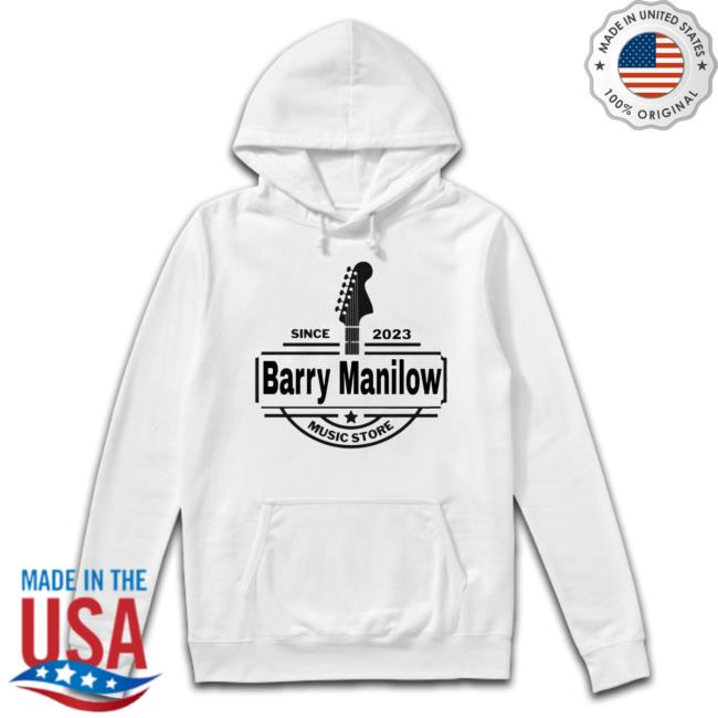Official Since 2023 Barry Manilow Music Store Tee Shirt