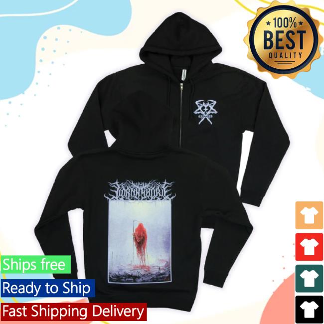 Official Lorna Shore Store Merch Lorna Shore ...And I Return To Nothingness Cover Zip Sweatshirt Lornashorestore Apparel Clothing Shop