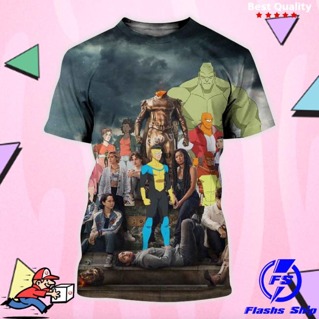 Trending Invincible Season 2 And Gen V Prime Video Movie Big Program Today 2023 3D Hoodie