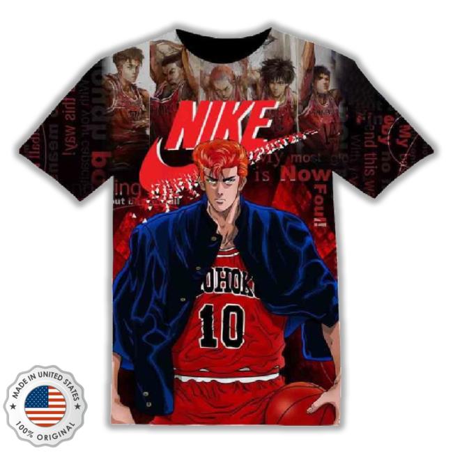 Anime Gifts Slam Dunk Tshirt 3D T-Shirt ,All Over 3D Printed T-Shirt