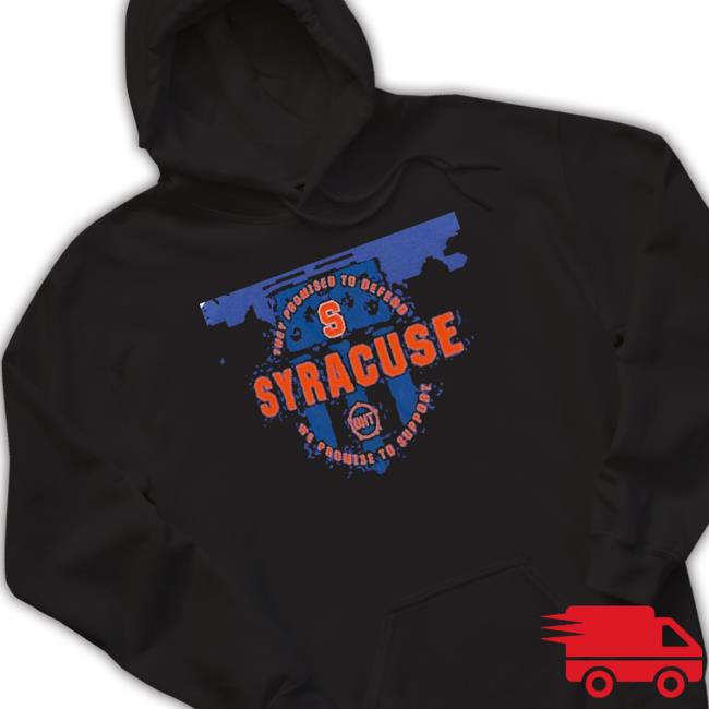 Men’S Colosseum Navy Syracuse Orange Oht Military Appreciation Shirt