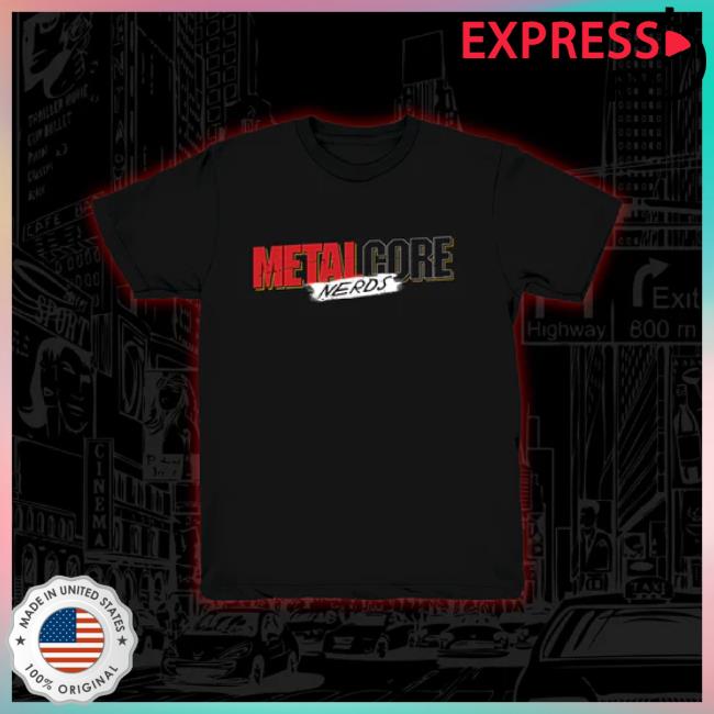 Trending Metalcore Nerds Merch Store Metalcore Nerds Mcn Logo T-Shirt Metalcorenerds Shop